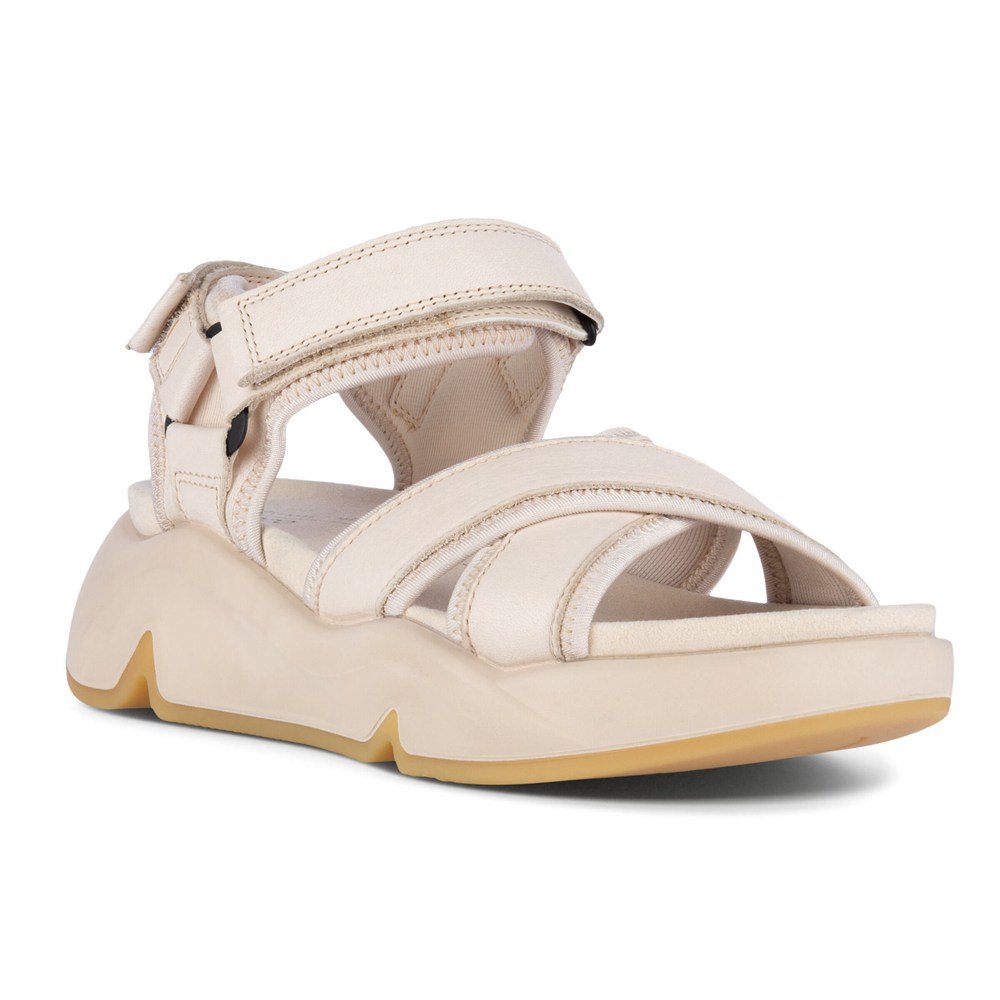 Sandalias Mujer - ECCO Chunky Criss-Cross - Beige - PKG078521